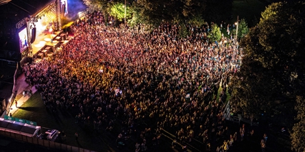 Foto fra den uofficielle åbning af Aarhus Festuge